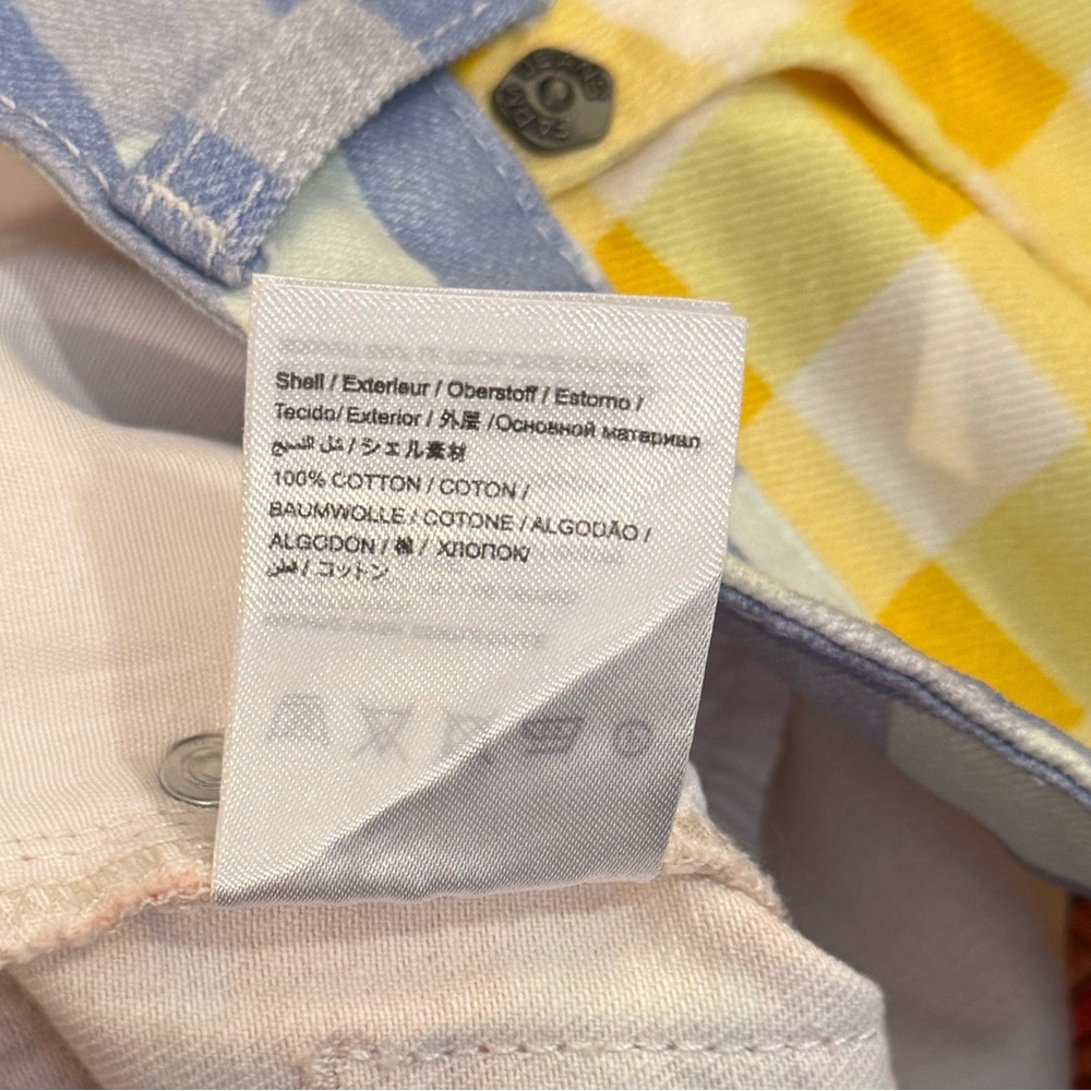 Farm‎ Rio Colorblock Gingham Shorts - Picture 5 of 6